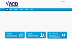 Desktop Screenshot of iacbauru.com.br